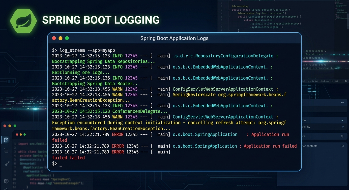Spring Boot Logging: Logback, SLF4J, and Best Practices